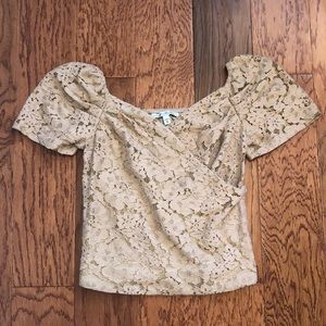 Express Lace Crop Top XS